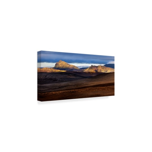 Maciej Duczynski 'Iceland Landscape 13' Canvas Art,12x24